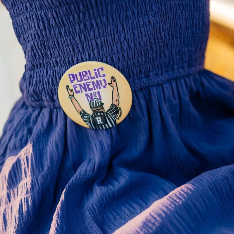 LSU Public Enemy Gameday Button